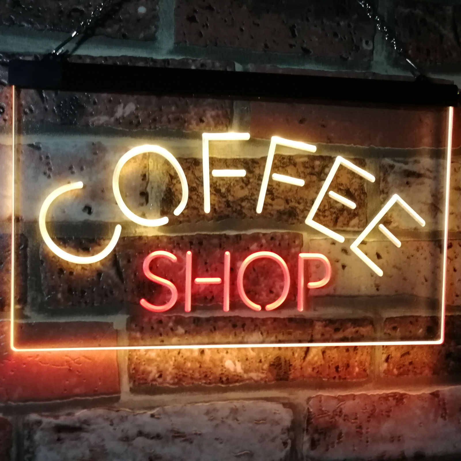 Coffee Shop Kitchen Dual Color Led Neon Sign